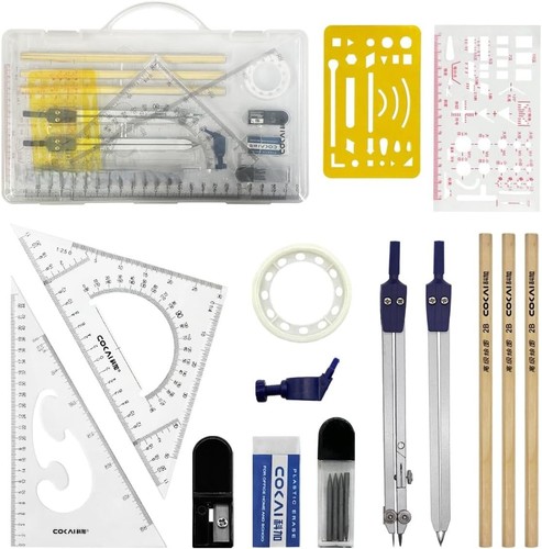 13pcs maths geometry compass - 13pcs,