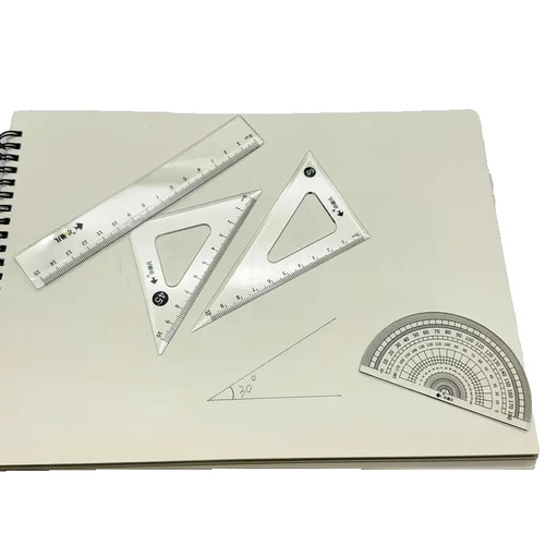 Maths geometry set 4pcs - maths,