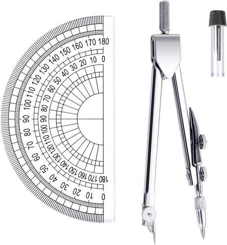 Pcs drafting compass set - 2,
