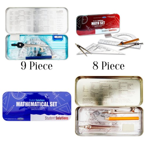 Geometry maths set - maths, compass