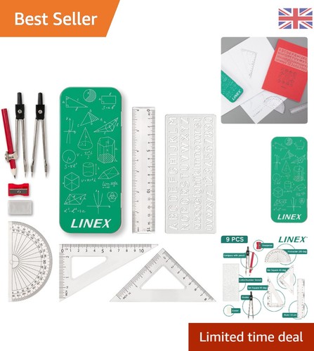 Transparent ruler and compass - transparent,