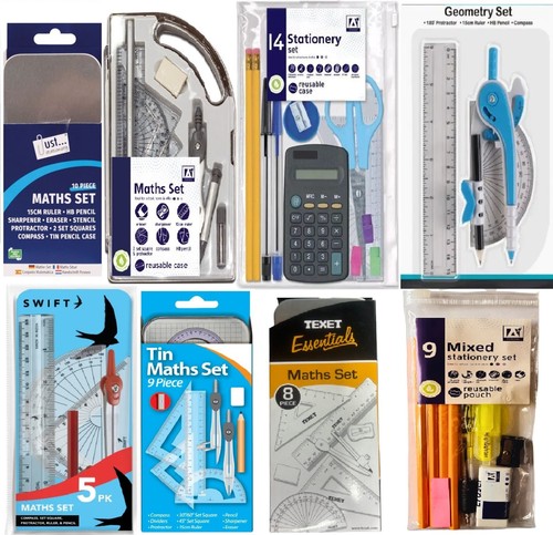 Maths geometry set stationery - geometry,