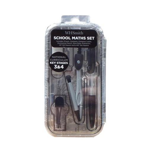 School maths set with - set,