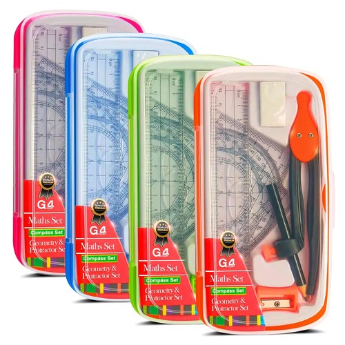 Piece maths geometry - 8-piece, set