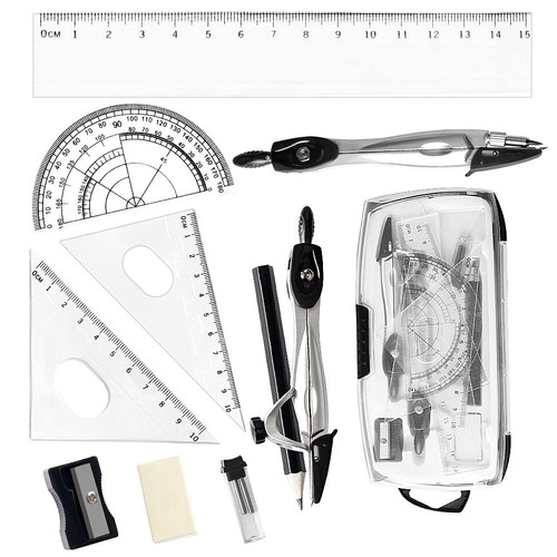 Pcs maths set geometry - 10,