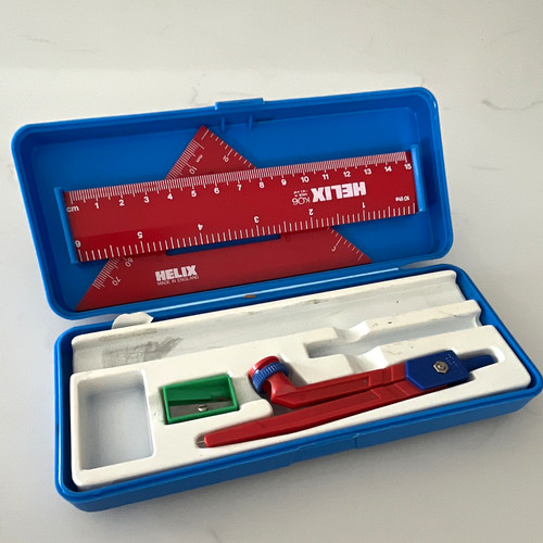 Helix geometry maths set blue - helix,