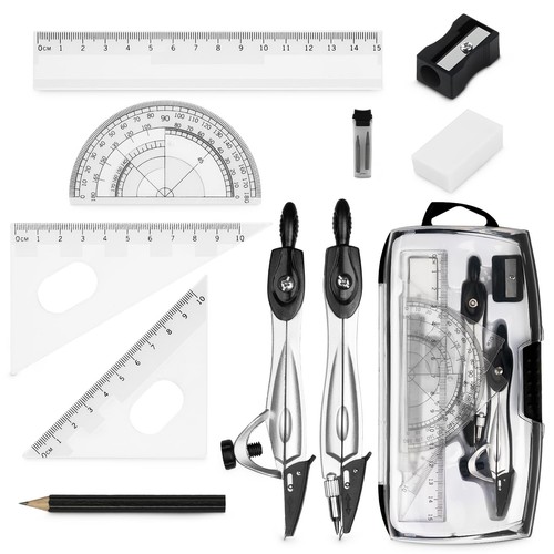 10pcs maths set protractor - 10pcs,